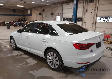 2017 Audi A4 2.0T Premium from USA, damaged, VIN WAUANAF44HN069968